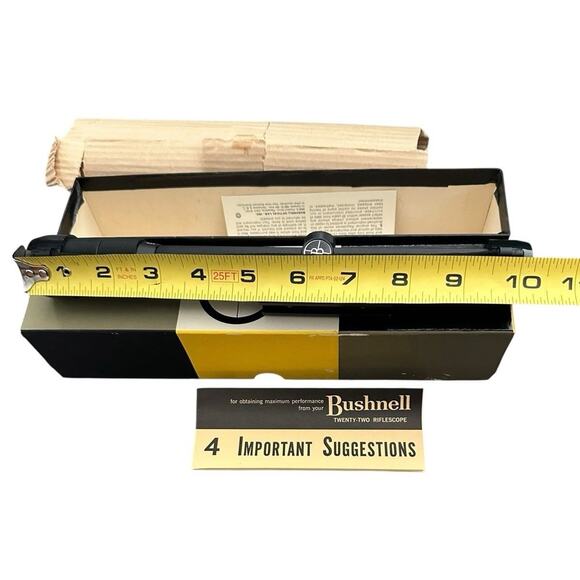 Bushnell 4X Vintage Scopechief II Scope with Box and original paperwork - Picture 3 of 10